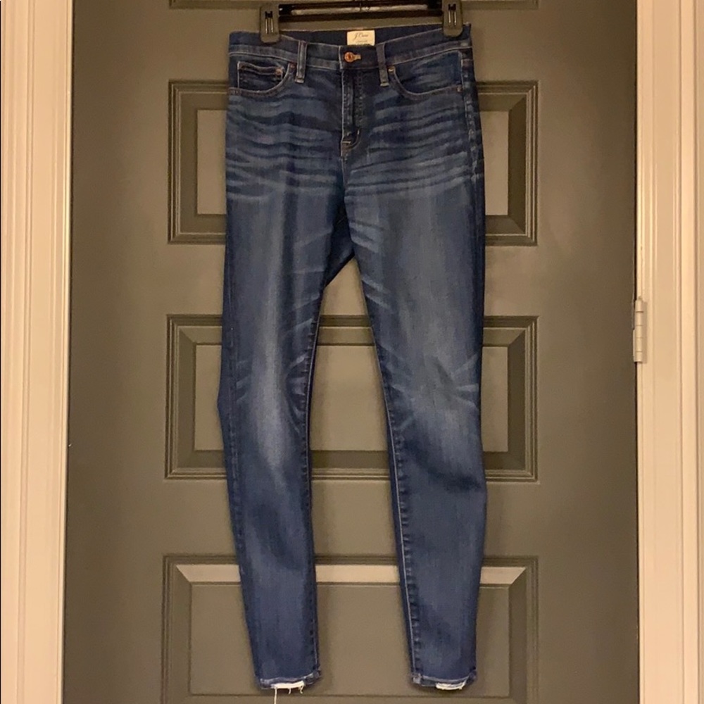 Jcrew Lookout High Rise Skinny Jean